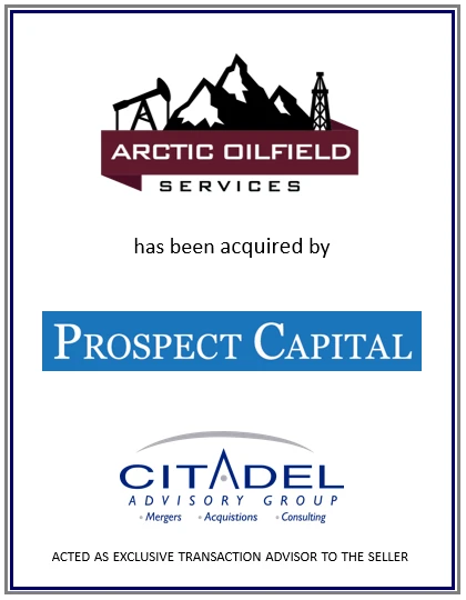 Arctic Oilfield Services acquired by Prospect Capital Corp