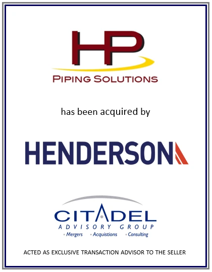 HP Piping Solutions acquired by Henderson Rig and Equipment