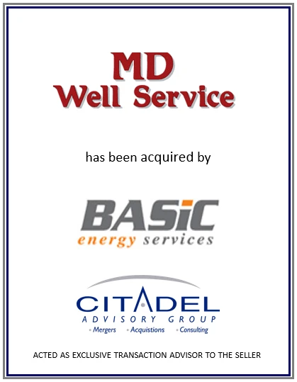 MD Well Service acquired by Basic Energy Services