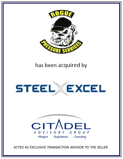 Rogue Pressue Services acquired by Steel Excel Inc