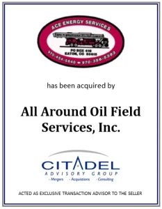 Ace Energy Services acquired by All Around Oil Field Services, Inc
