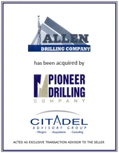 Allen Drilling Company acquired by Pioneer Drilling